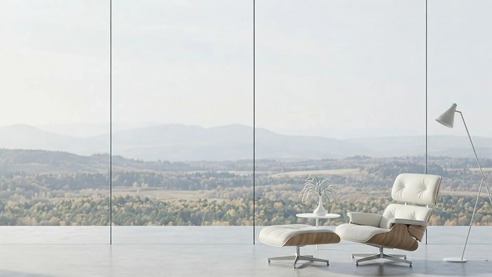 Honorarbasierte Finanzberatung Schweiz – Lounge mit Panoramablick, FIN
